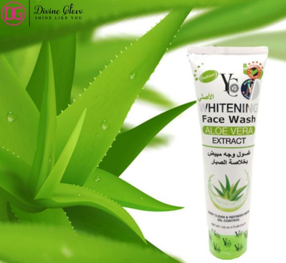 YC Whitening Aloe Vera Extract Face Wash - 100ml