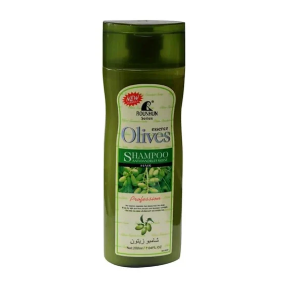 Roushun Olives Essence Anti-Dandruff Moist Shampoo - 200ml - Image 2